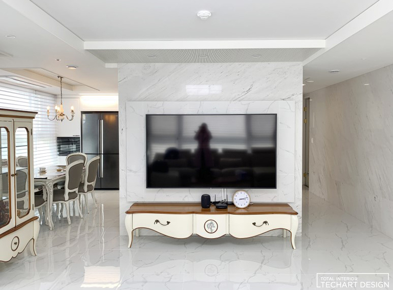 대리석의 품격이 느껴지는 